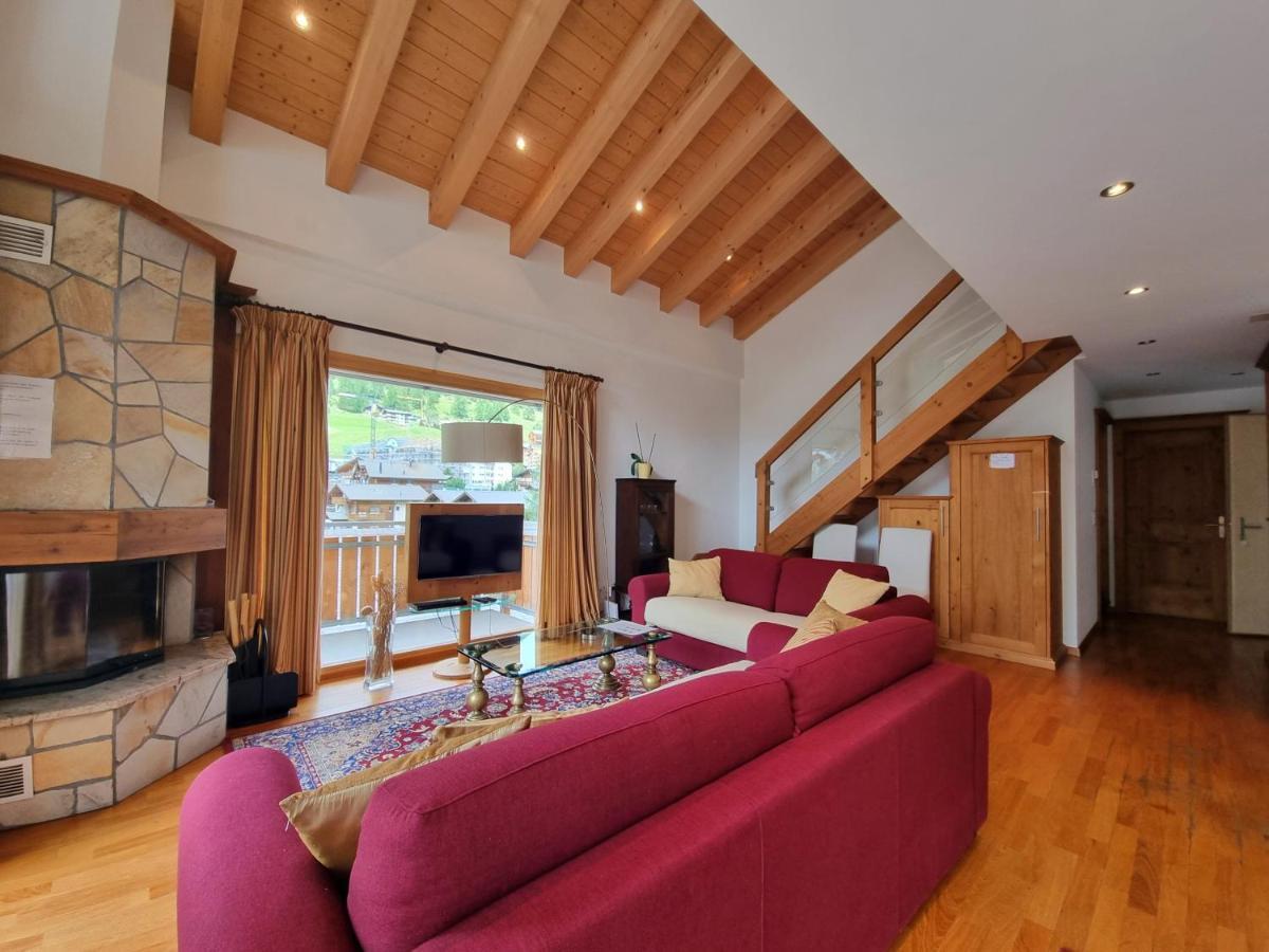 Chalet Haus Perla Saas-Fee Exterior foto